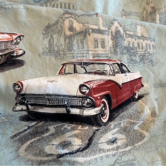 Clear Water Outfitters Classic car print shirt. - Picture 9 of 15